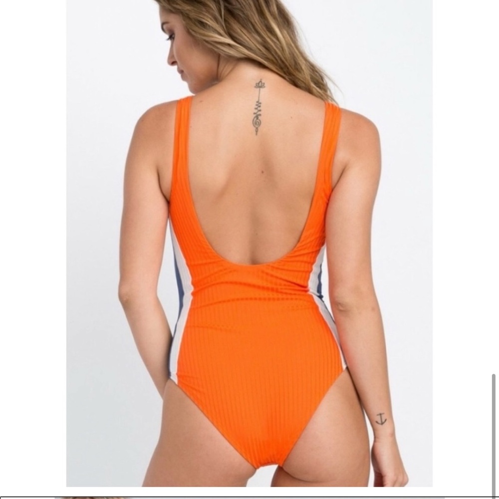 🔥 RVCA womens July color block one piece swimsuit 🔥 - Picture 5 of 6